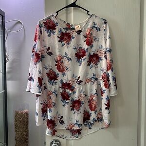 Faded glory, baby doll blouse